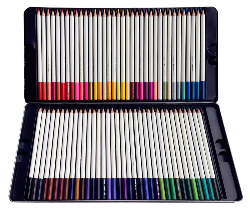 72Pack Premium Artst Soft colored  pencils Set