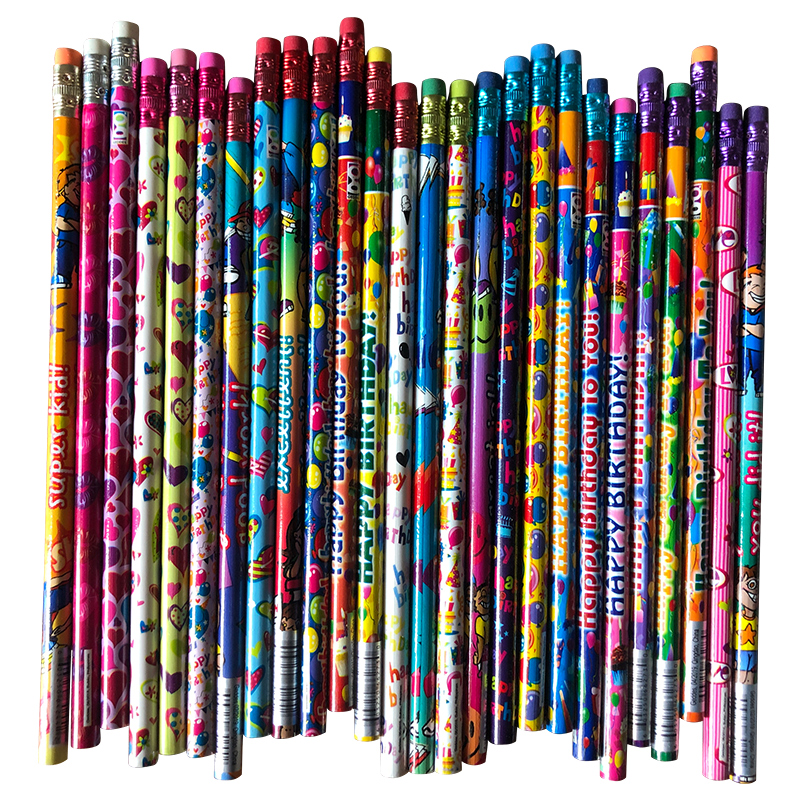 Stationery Assorted Colorfull HB Pencils