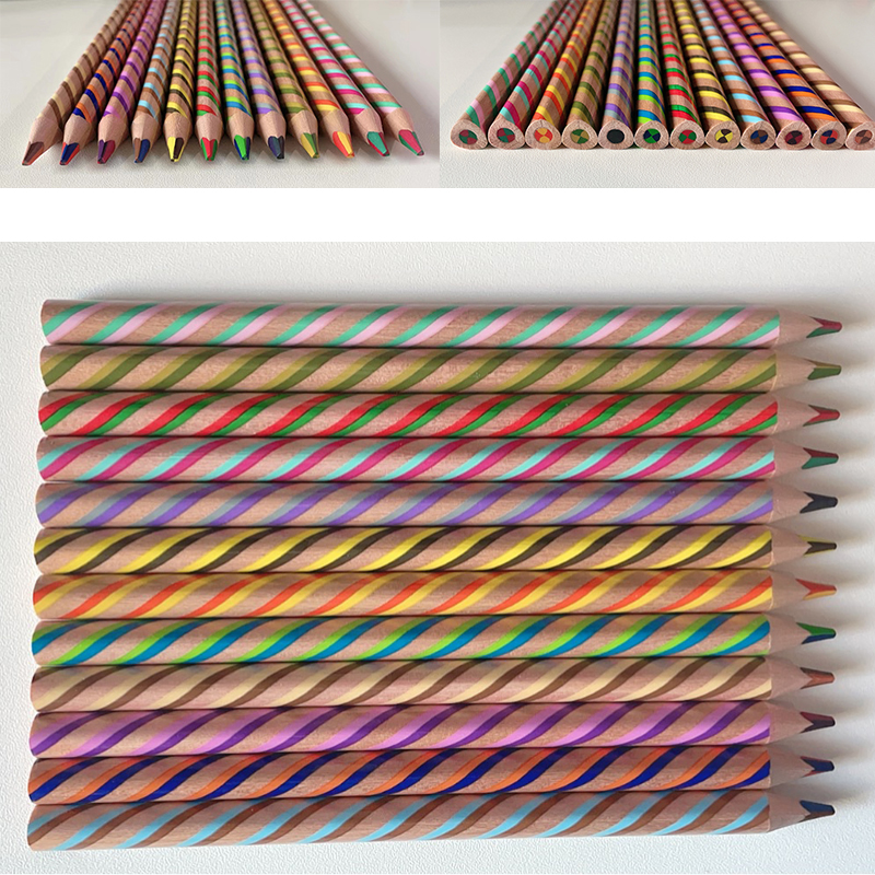 Jumbo Rainbow color pencil